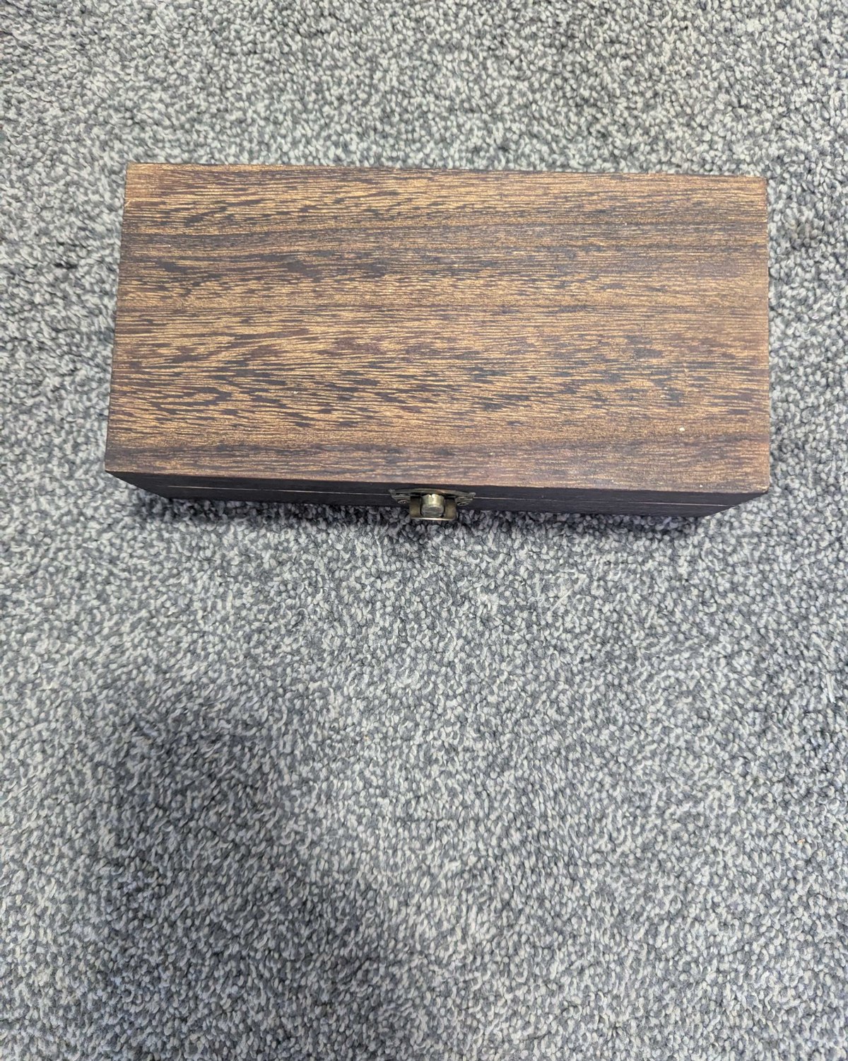 The real DailyDoseBox, a handsome wooden pill box